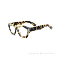 Оптовая дешевая мода Женщины Кот Глаза Высококачественные толстые ацетатные очки